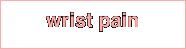 wrist pain