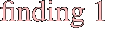 finding 1