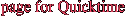 page for Quicktime 